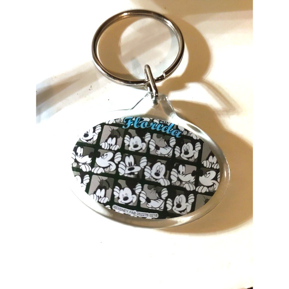 Florida Disney Keychain Mickey Mouse Acrylic - Picture 3 of 3